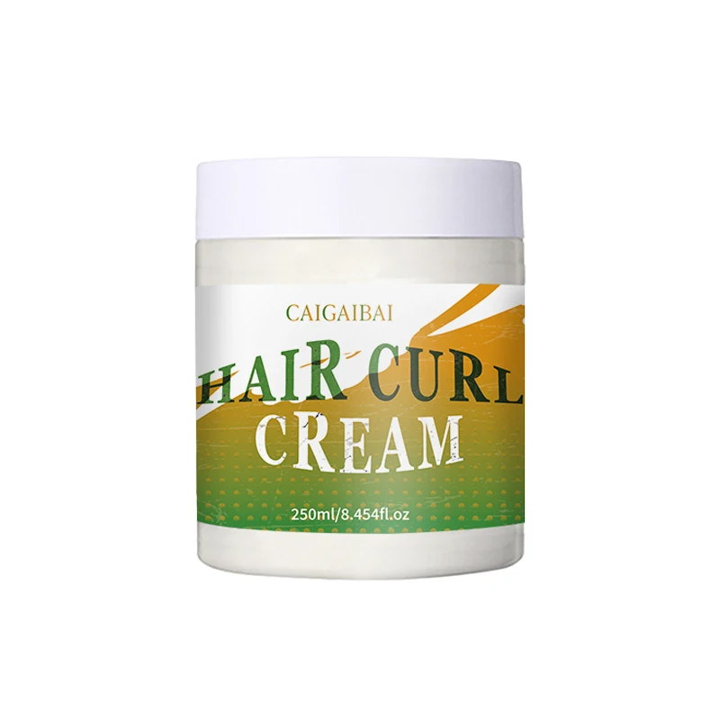 Private label Organic Coconut Curl Activator Hair Styling Products Curly Hair Curling Cream