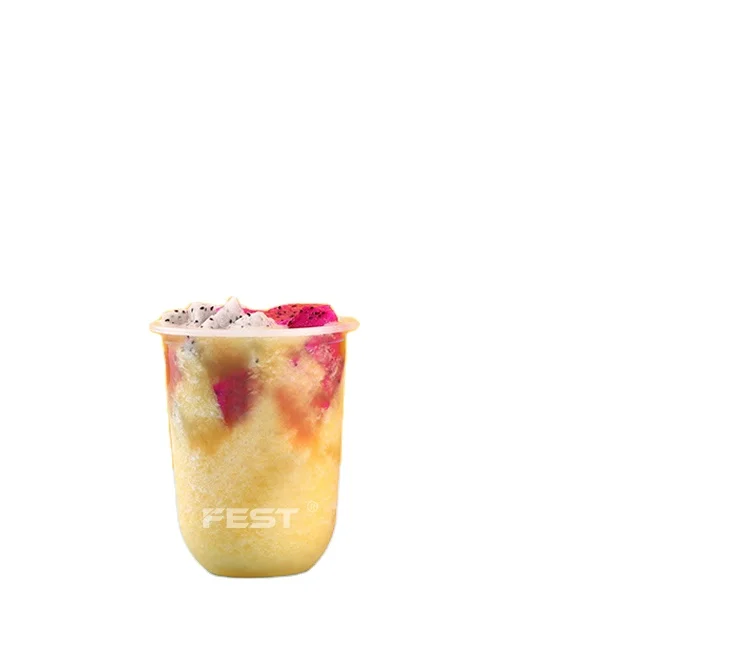 FEST Different Size Customized Logo PP Plastic Disposable Bottle Cup