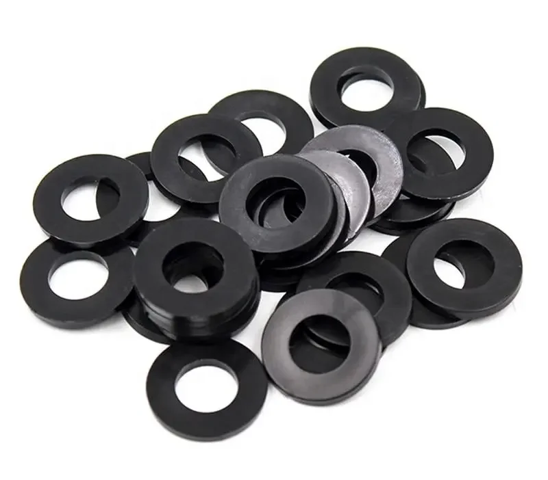 OEM Factory Supply White Black Nylon Plastic Gasket Plastic Washer Flat Washers Plastic Nylon Flat Washer