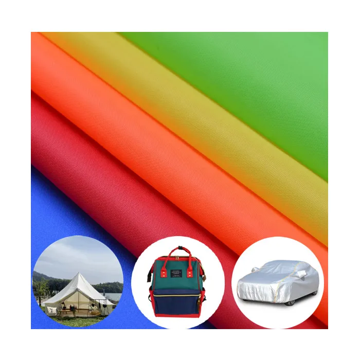 Fashion Design 420D Oxford Polyester Waterproof Fabric With Pu Coating For Tent Covers Bags Raincoat