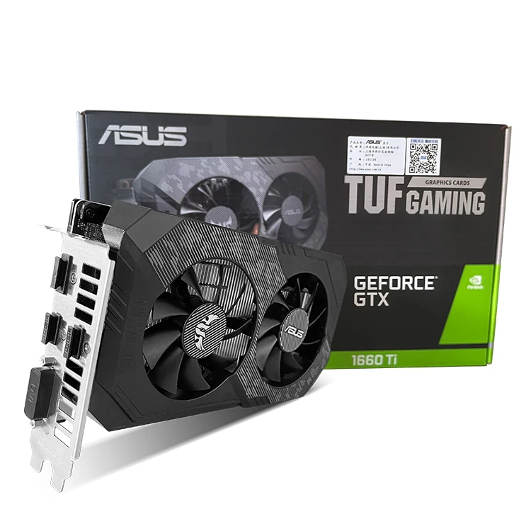 Горячая Распродажа бывшая в употреблении графическая карта Geforce GTX 1660 Super 6G Gaming GDDR6 для настольных ПК 1660 1660 S 1660Ti