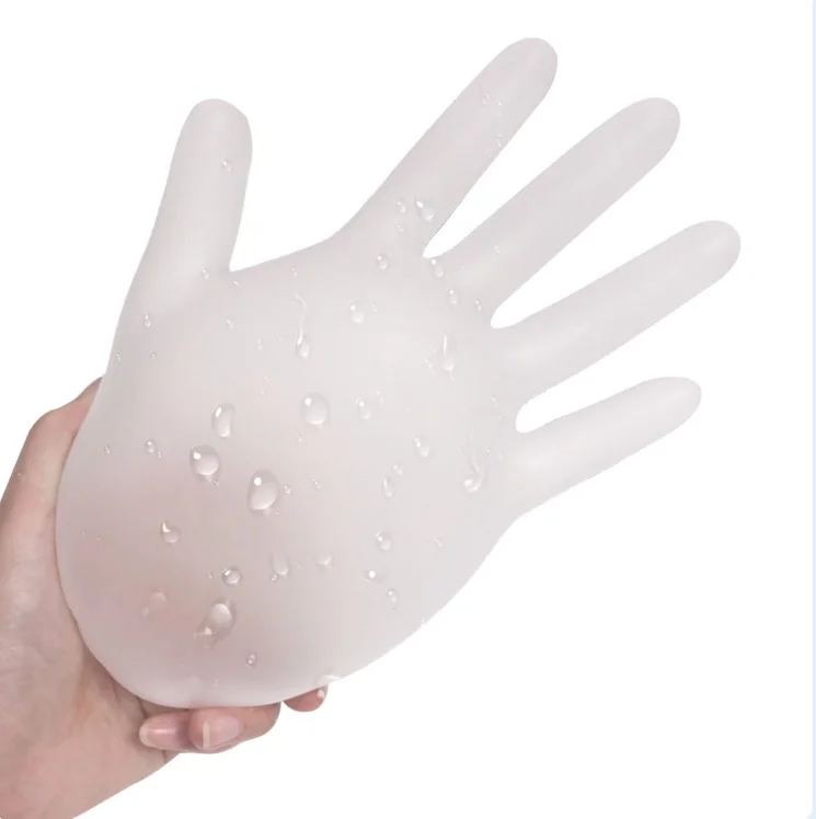 Home Food Cleaning Use disposable PVC gloves Vinyl glove