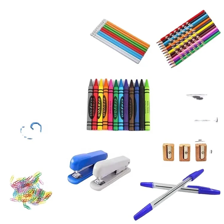 hot sale Back To School A4 Notebook File Folder Ruler Eraser Backpack Backbag Bag Stationery Set For Students