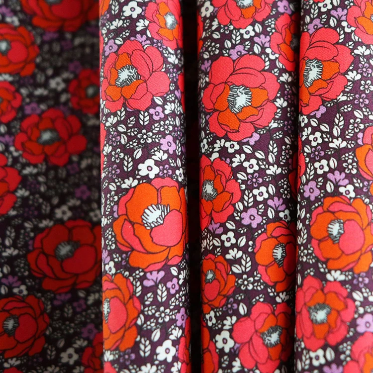 High Gloss Beautiful liberty london fabric 100% cotton