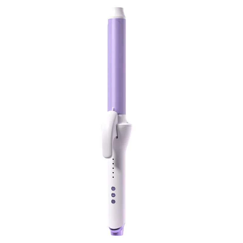 32mm Korean style Rotating big wave ceramic barrel curler salon styling negative ion hair care infrared curling iron