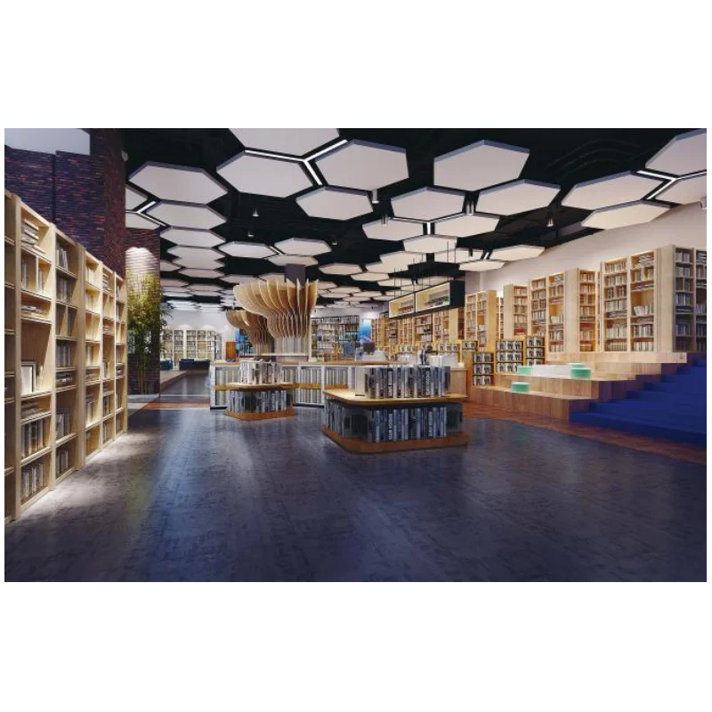 3D fiberglass ceiling panel fireproof sound deadening insulation ceiling board for Shops Mall