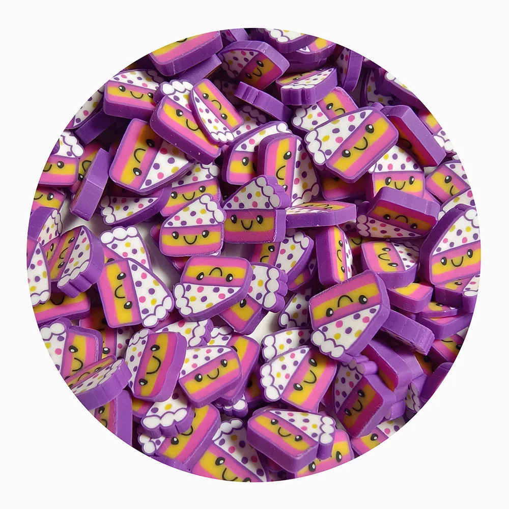 500g Cake Polymer Clay Sprinkle For Kids Diy,Soft Clay For Craft Clay/Nail Art/Scrapbook Decoration DIY Slime Shaker Fillings