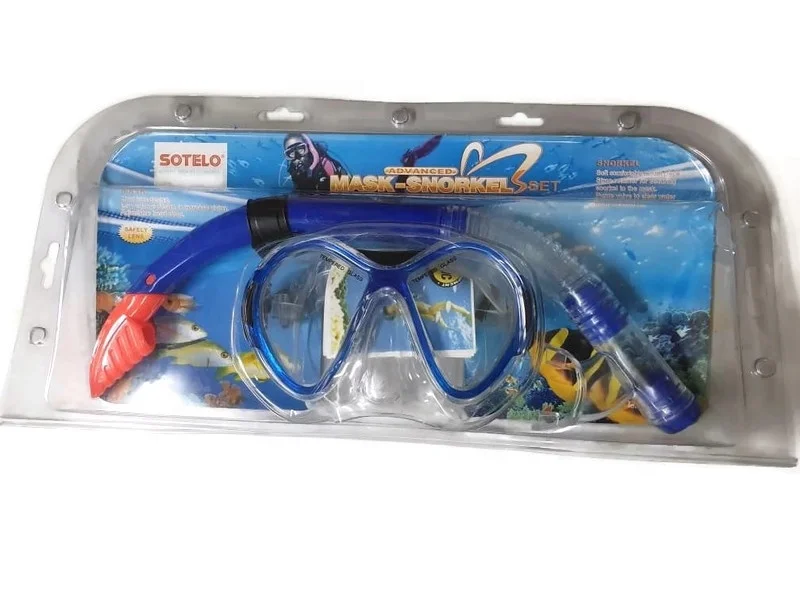 Quality Tempered Glass of Sotelo Dive Mask-Snorkel Set (M45S43), Diving Mask / Swimming Mask