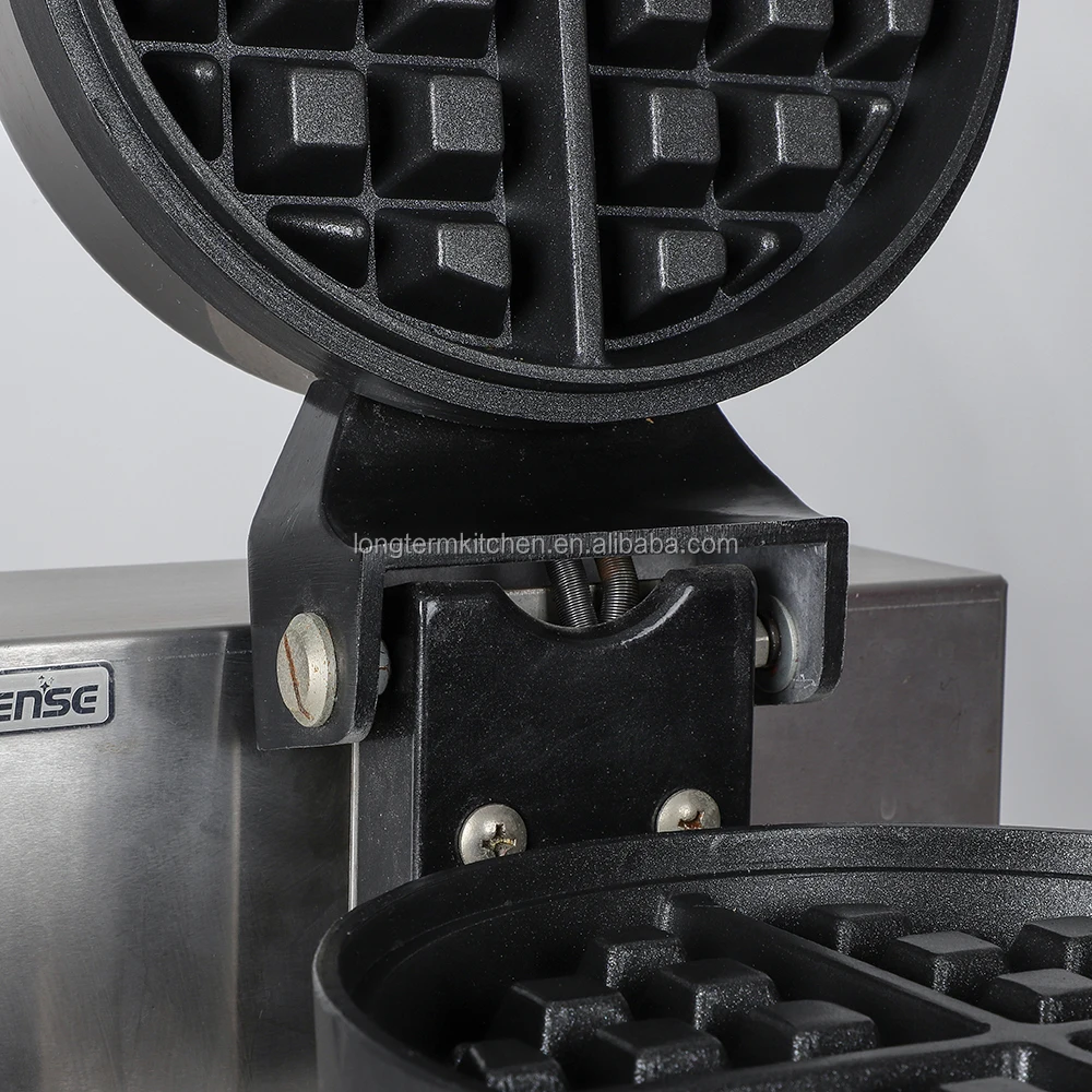 2022 Commercial Manual Rotary Waffle Baker Electric Industrial Belgium Waffle Maker Machine Home Use High Speed cheap price
