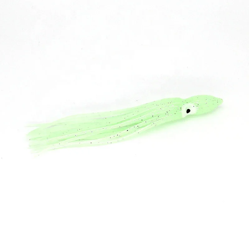 KY Sea Fishing Luminous Squid Soft Baits Squid Rubber Skirt Fishing Bait Soft Lure Artificial Bait Artificial Fishing Lures