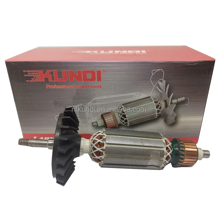 High Quality KUNDI Brand Professional Manufacturer Armature Rotor for power tool spare parts 750-100