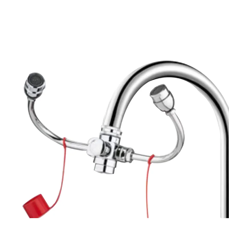 Hot selling wall-mounted stainless steel eye washer with abs coating