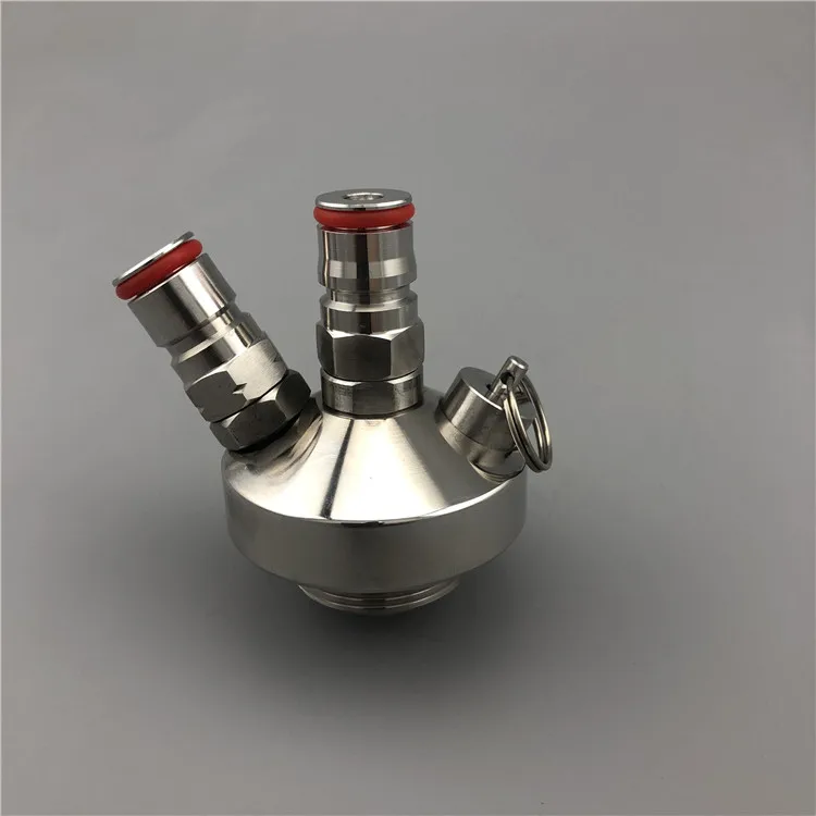 Насадка-дозатор для пива, из нержавеющей стали, с шлангом 12 дюймов, для миникеток 2 л, 3,6 л, 5 л