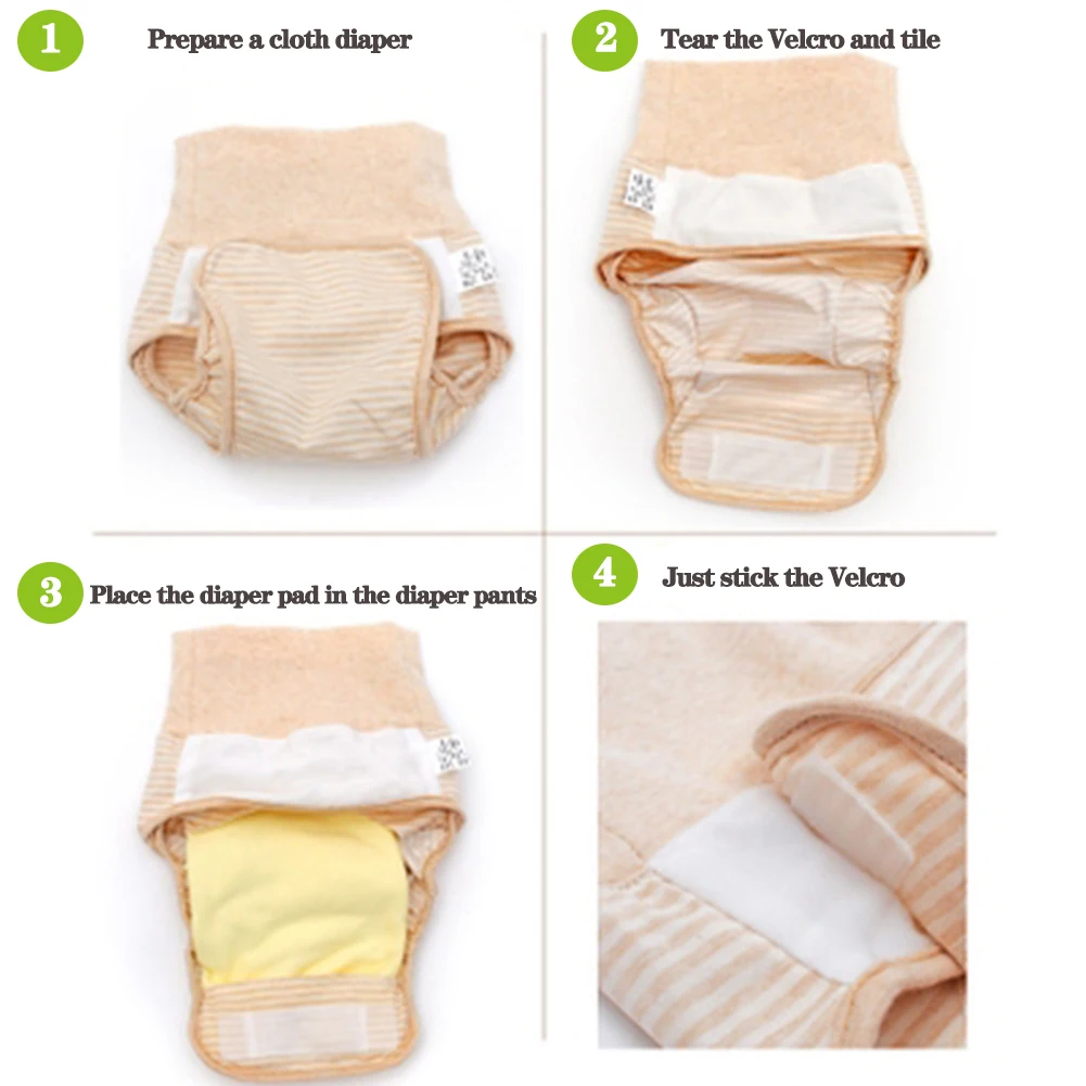 Custom Bamboo Charcoal Nappy Antibiosis Cotton Colorful Cloth Diaper Manufacturer