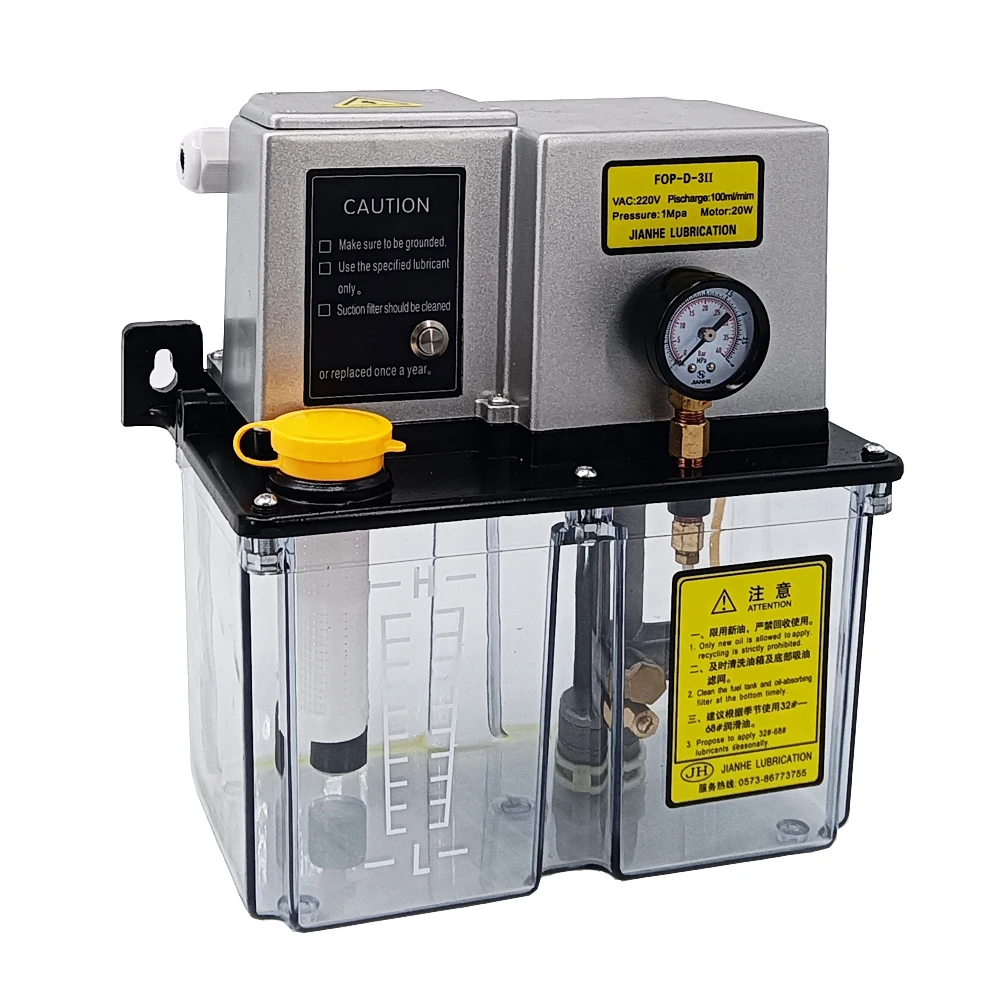 Jianhe lubrication system of lubricants pump Number FOP-D-3II