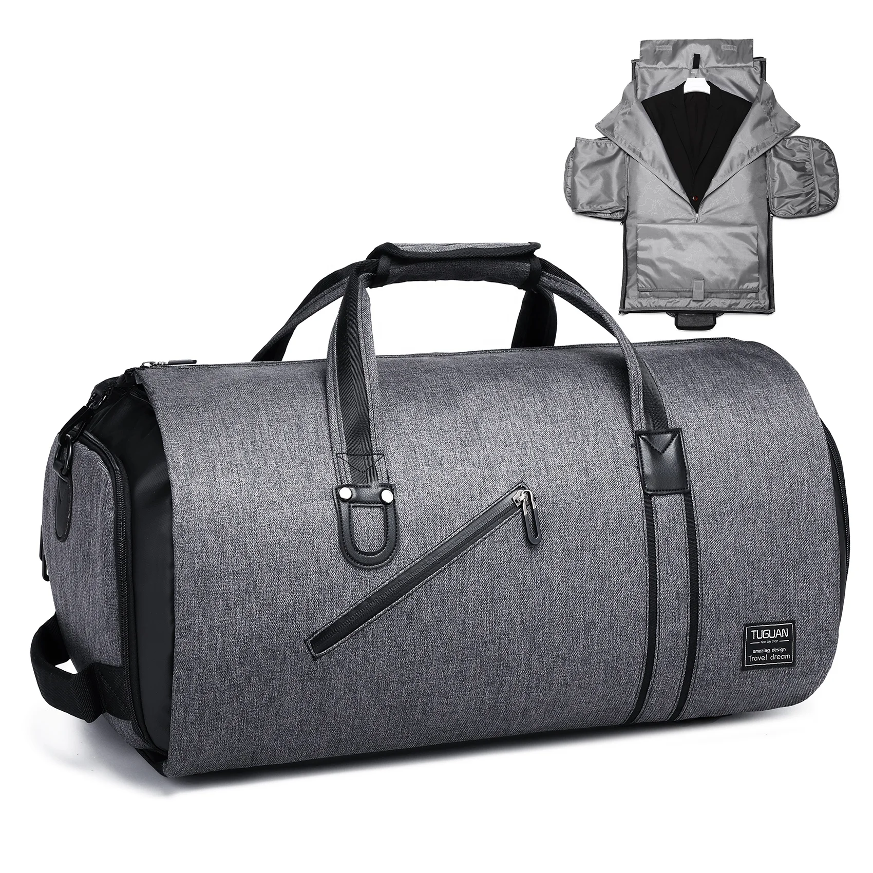 Tuguan new arrival customized logo luxury garment suit bag