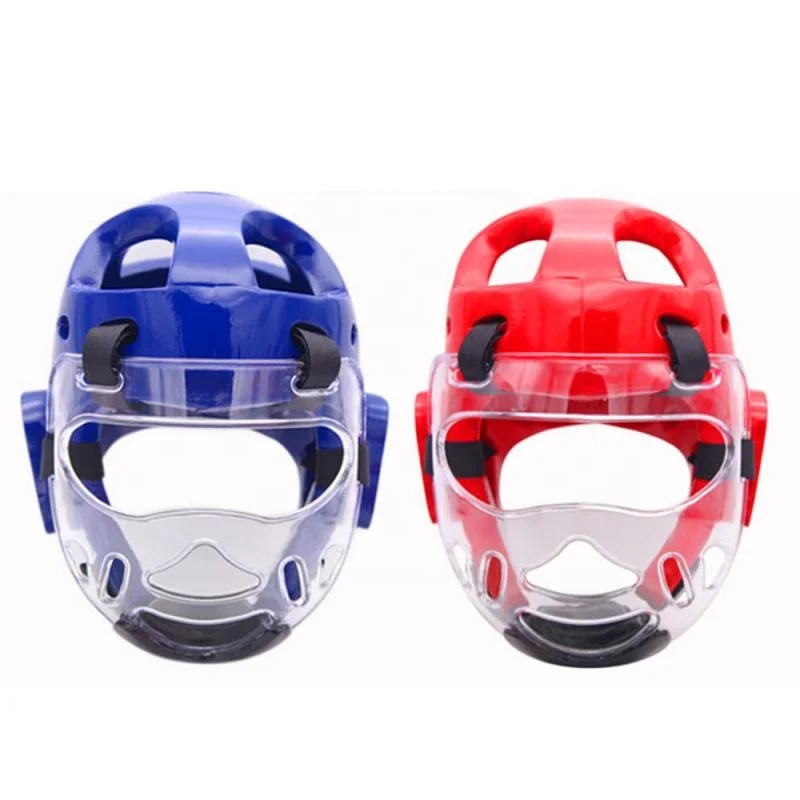 Karate Helmet Kickboxing Head Gear Ear Protector MMA Taekwondo Head Guard with Cage