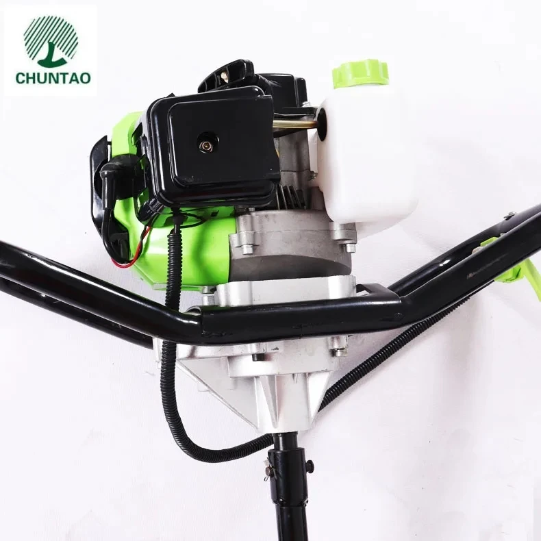 Wholesale 52CC Manual Hand Push Ground Auger High Quality Garden Tools Ground Hole Drill 2-stroke Stable Driller No Downtime