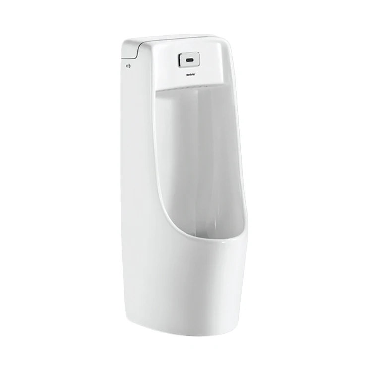 
Medyag OEM/ODM Ceramic Automatic Sensor Flushing Urinal Floor Mounted Standing Man Woman Building Toilet Urinal 