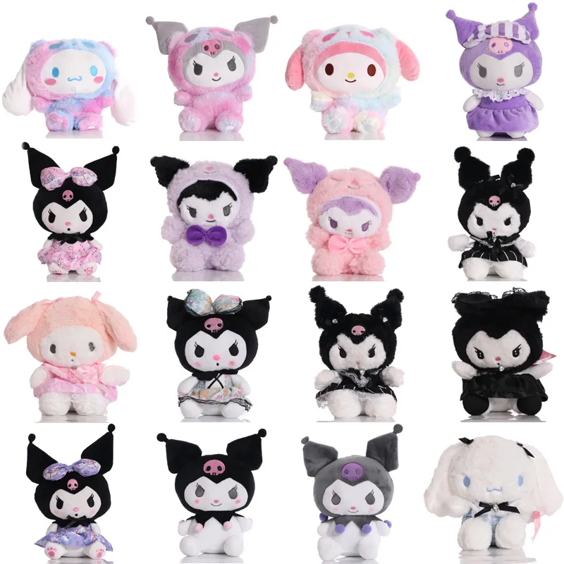 Wholesale Cute Stuffed Animals Plush Kids Toys High Quality Kuromi Melody Soft Kids Toys Plush Toy