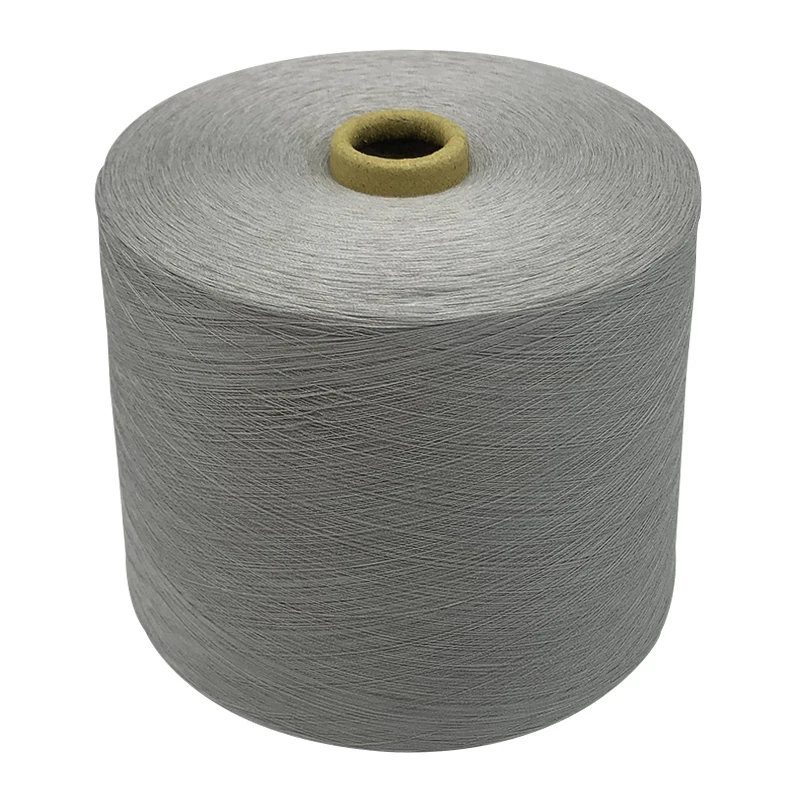 40S/1 functional in-situ polymerized graphene yarn modified nylon 6 modal 70% graphene 30% blended yarn for socks