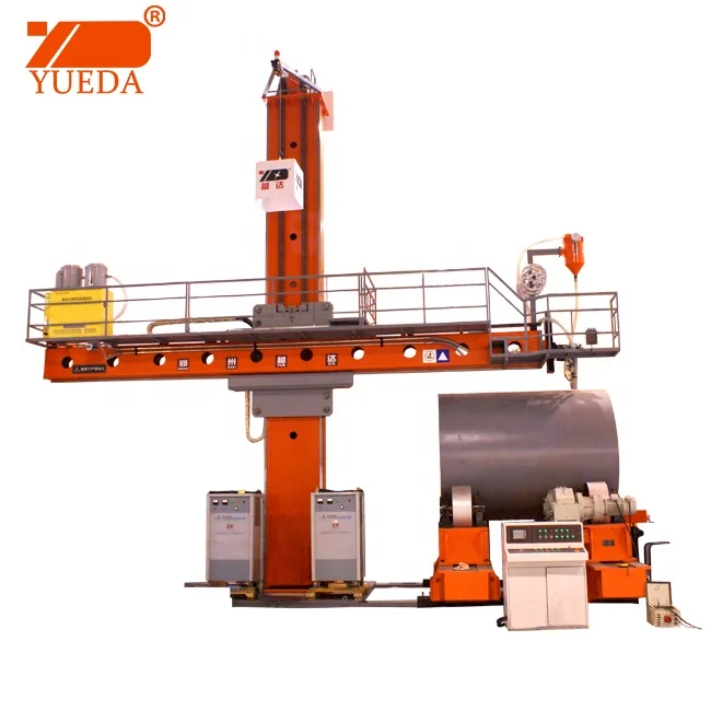 Welding Oil Water Pipe Tank Manipulator And Welding Platform