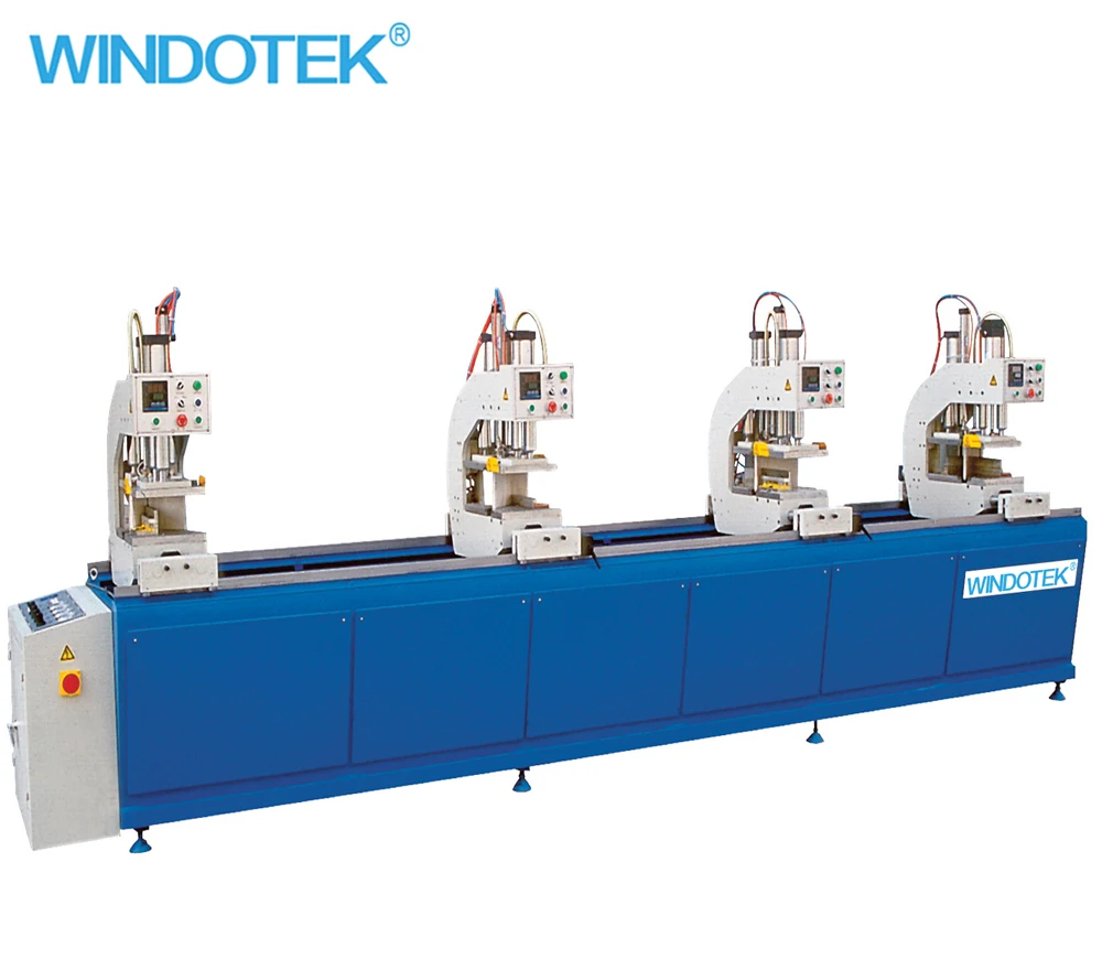 automatic pvc Windows and Door Product Line upvc Seamless Welding Machine