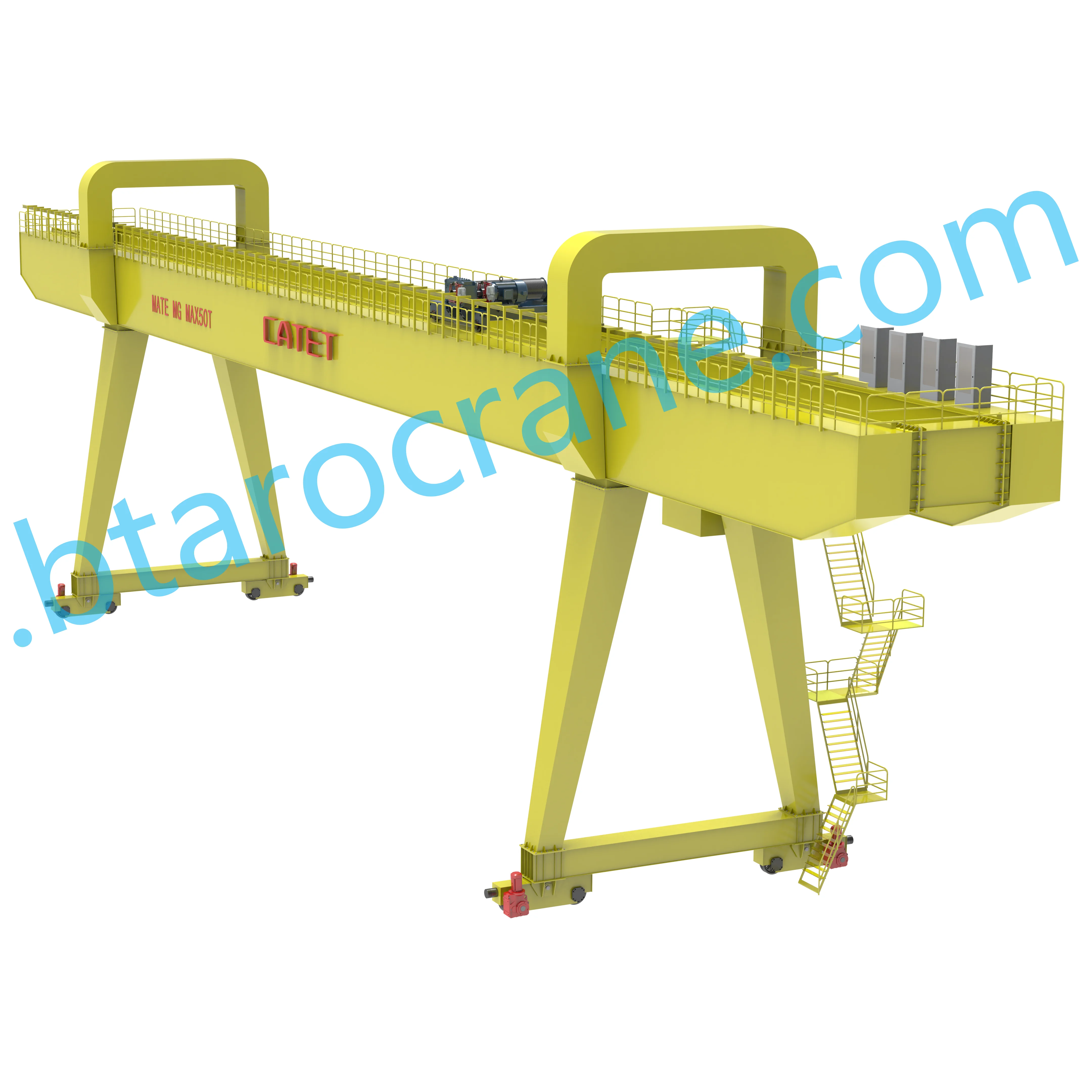 60 тонн двухбалочный портативный козловой кран лодочный строительный подъемный Станок Резиновый Портальный Кран