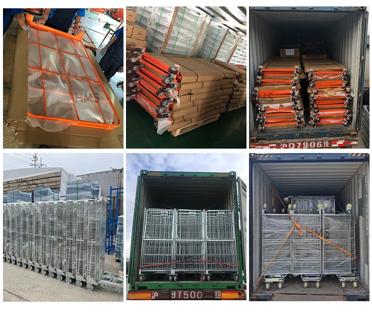 roll cage logistic trolley