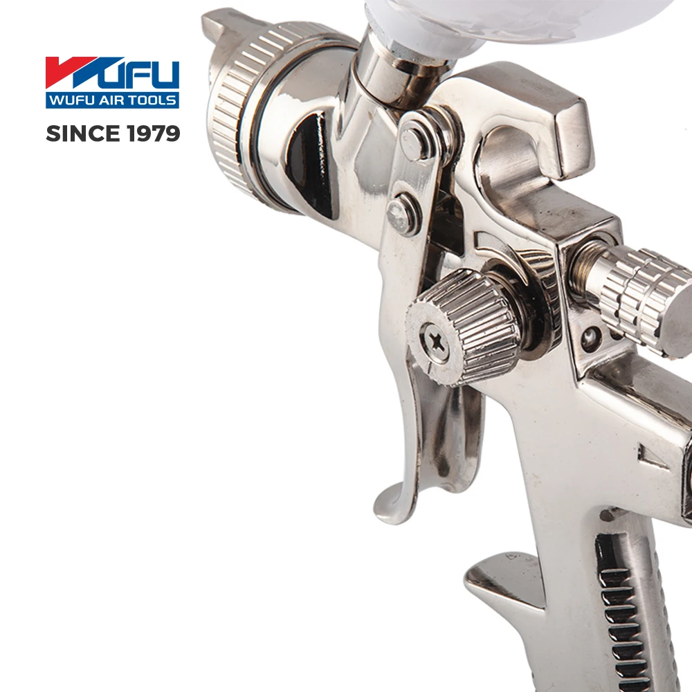 H827 traditional 1.4 mm HVLP gravity air spray paint gun for cars