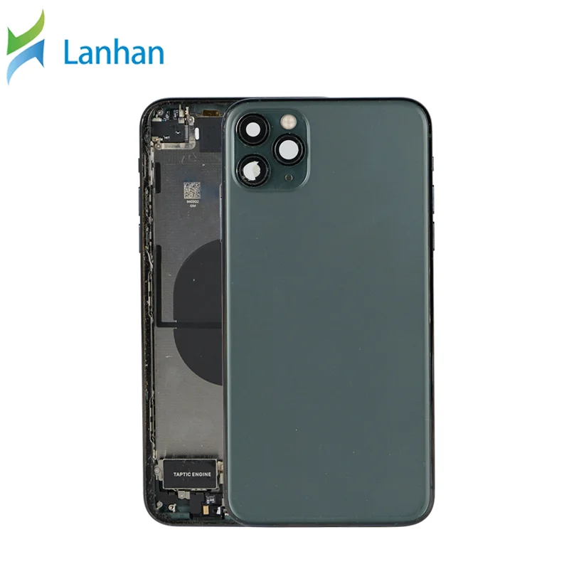 Replacement Back Full Housing For Iphone 11Pro Max Assembly Battery Cover Chassis With Flex Cable And Small Parts