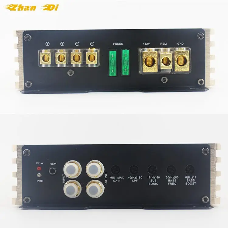 Manufactory Wholesale 12v car audio 1ohm 1000w class d power amplifier