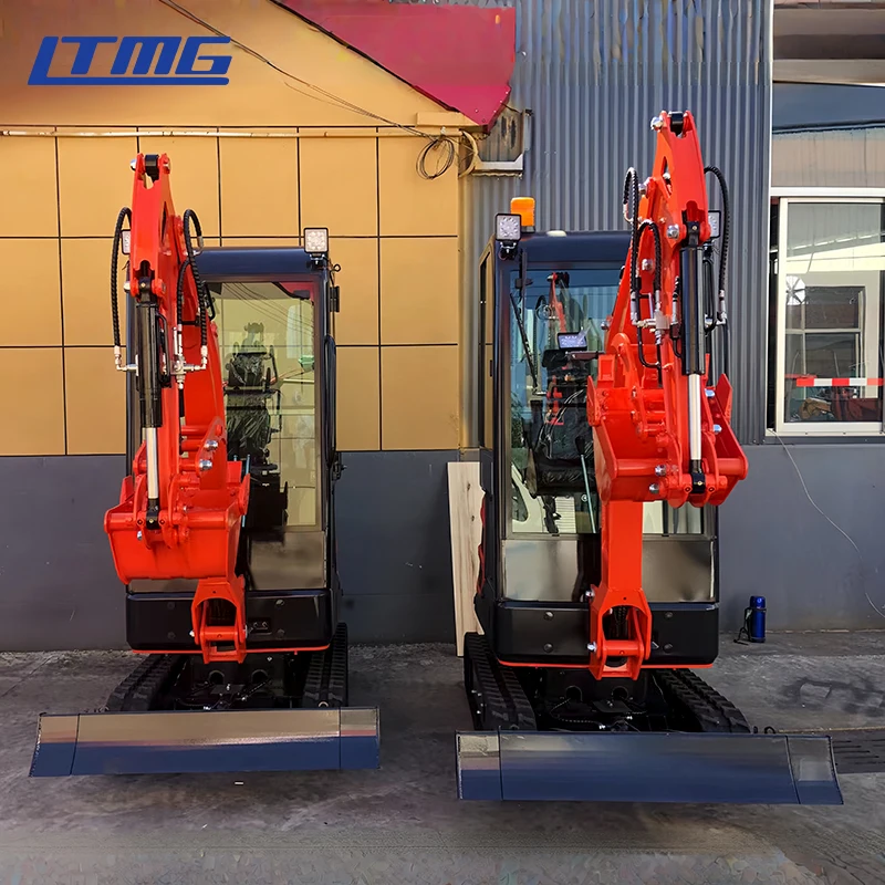 LTMG Chinese good 1.8t ton construction machine cralwer tracked excavator with kubota engine