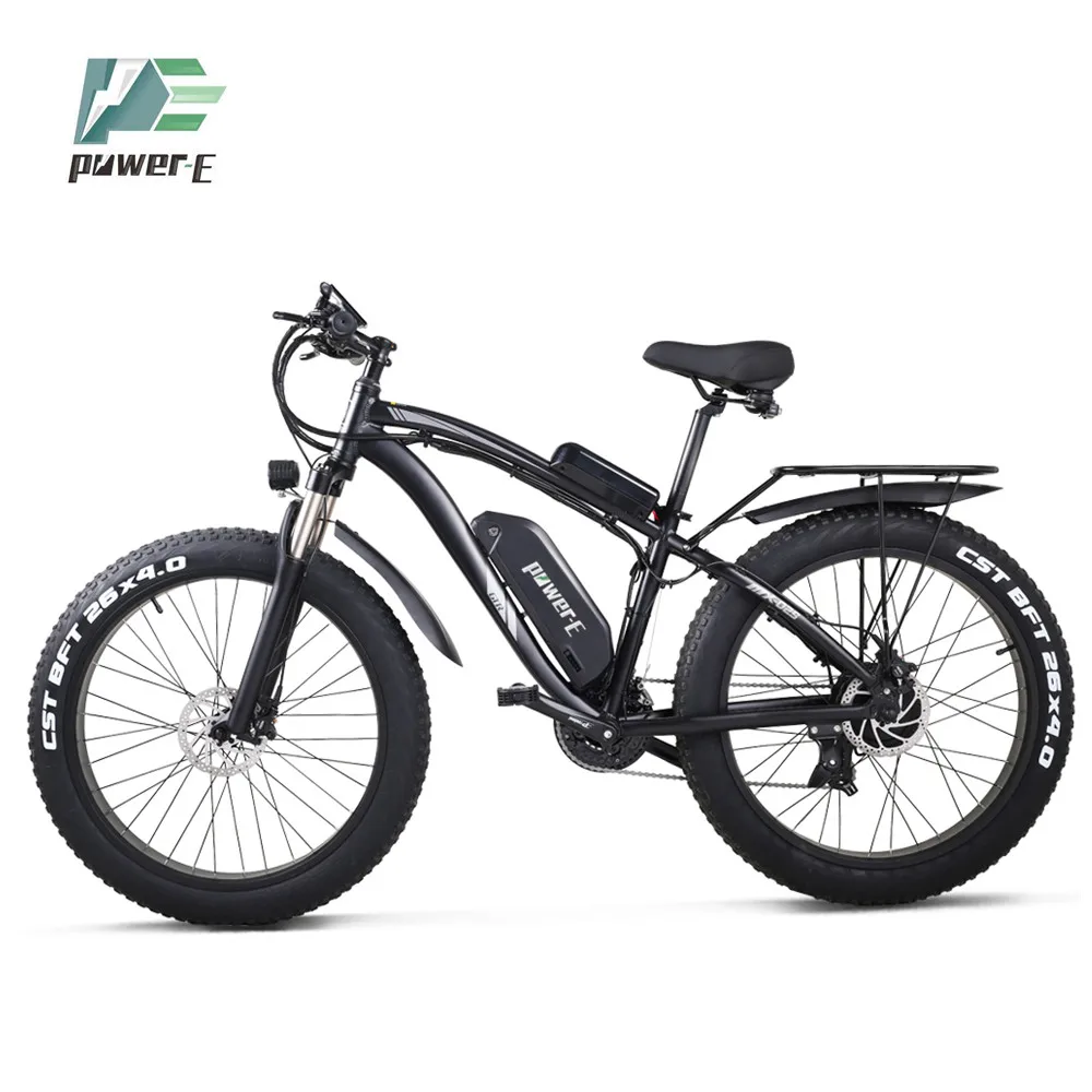 26-дюймовый большой мощности 48V 750W Электрический горный велосипед ребёнка ройялас 17Ah батареи по заводским ценам мотовелосипед с шинами широкого диаметра