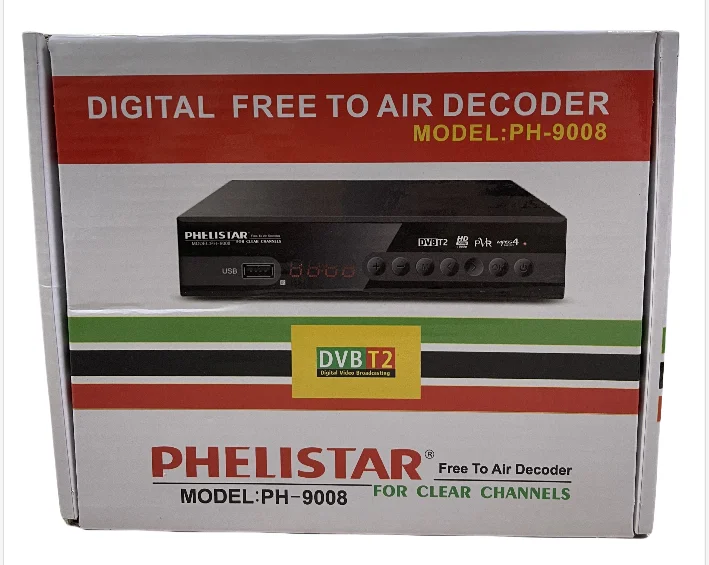 Приемник высокой четкости с Wi-Fi full HD1080 DVB T2 Поддержка H.264 для ТВ-декодеров YouTube и TikTok