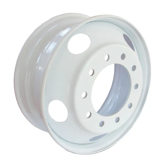 24.5 x 8.25 for tyre 11R24.5 commercial truck wheels 10 holes tubeless wheel American standard DOT certificate in China