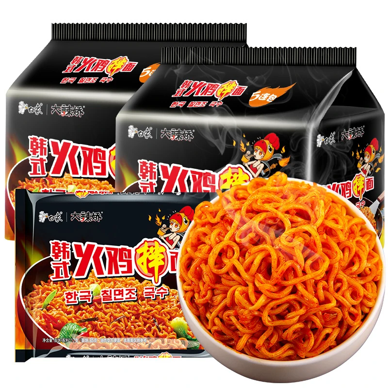 Лучший корейский куриный рамен, лапша быстрого приготовления, хит продаж
