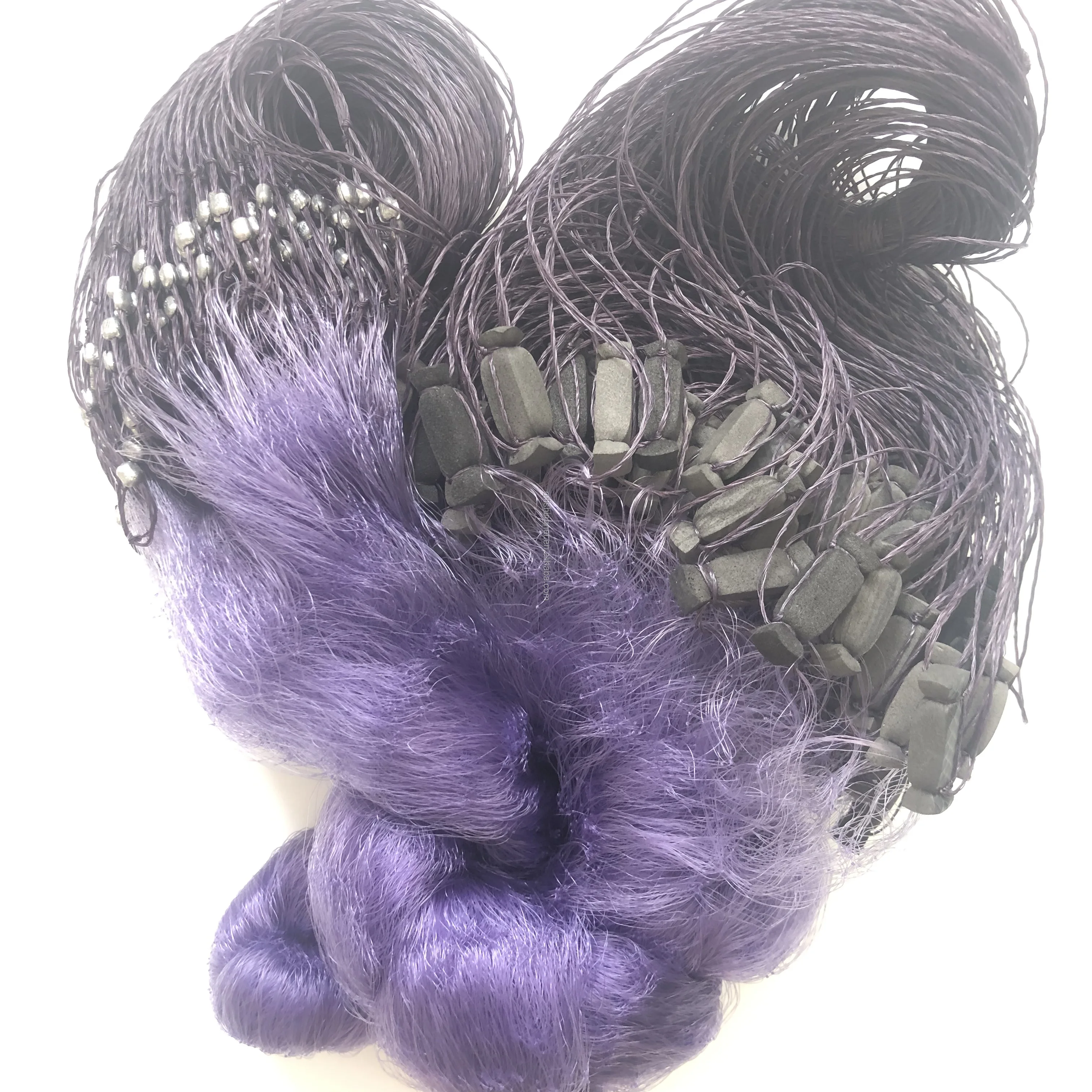 China Factory Custom Made Strong Finished Cast Net Nylon Monofilament Mesh Fishing Gill Net