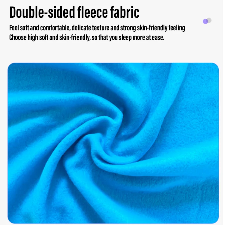 KAIRUN Cheap Disposable Fire Retardant Airline Fleece Blanket for single use with logo High Quality Economy Class Travel Blanket