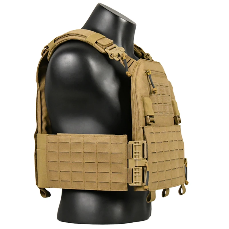 GAF 1000D Nylon Veste Tactice Chaleco Tactico Brown Chest Rig Full Protective Body Vest Custom Paintball Vests