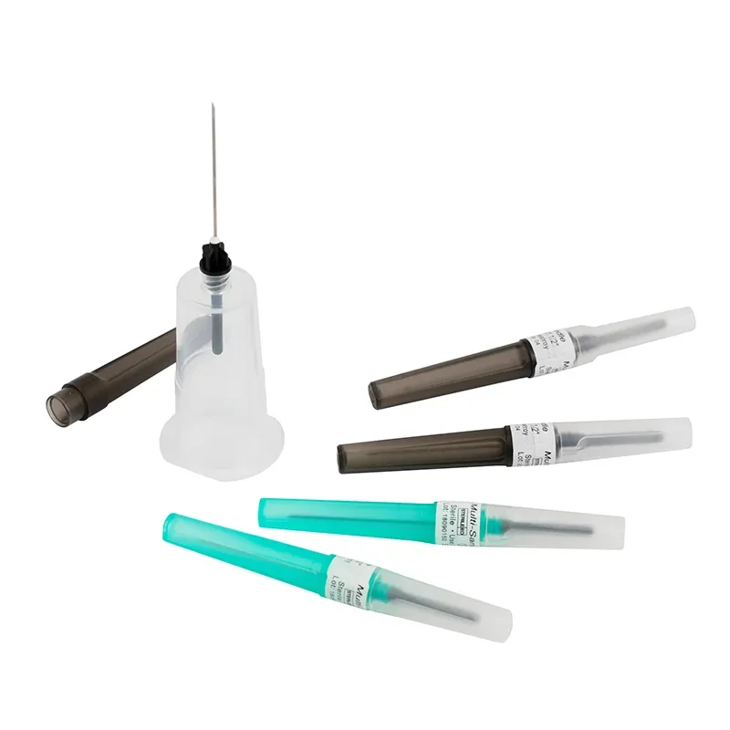 Single use vacutainer vacuum pen blood collection needle for labs hospitals