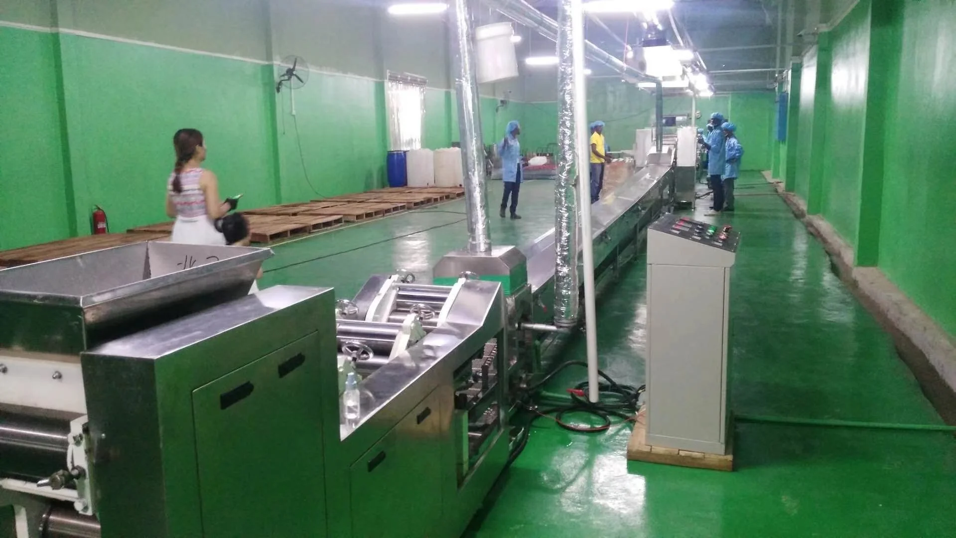 Efficient Instant noodle production line for fried instant noodle non-fried instant noodle making machine
