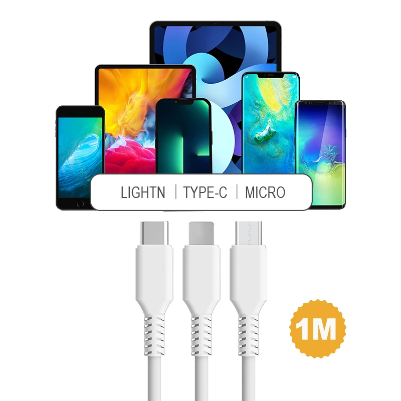 Vimshi Waterproof 4.0 Pvc Nylon Short Hard Micro Usb C Type-C To Type-C Production Line Box Data Cable For Samsung Realme