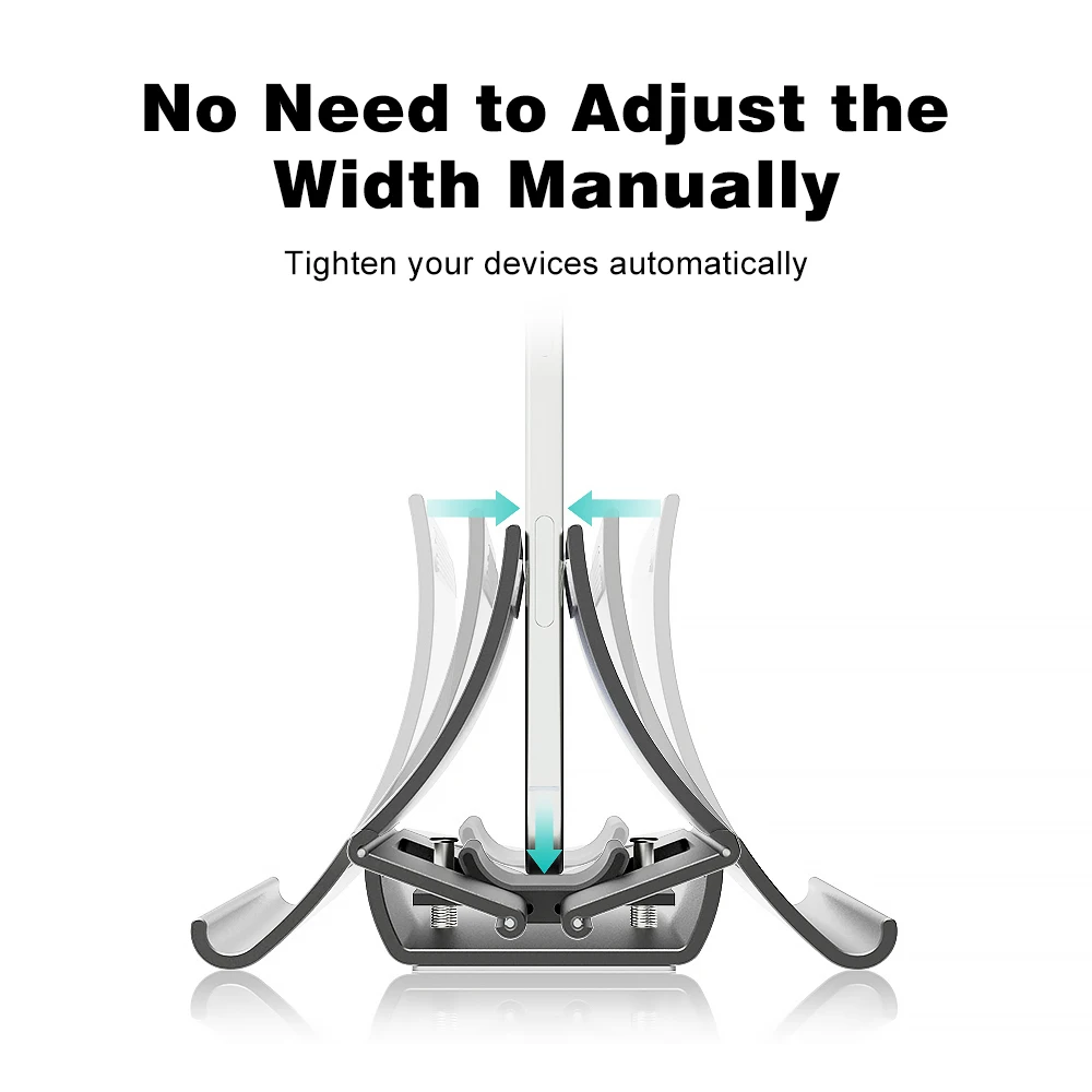 Portable cell phone support flexible vertical vertic tablet pc desk laptop stand holder for ipad macbook