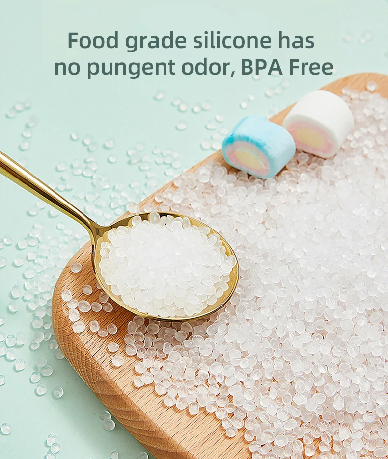 BPA Free baby milk bottle Infant hands free silicone