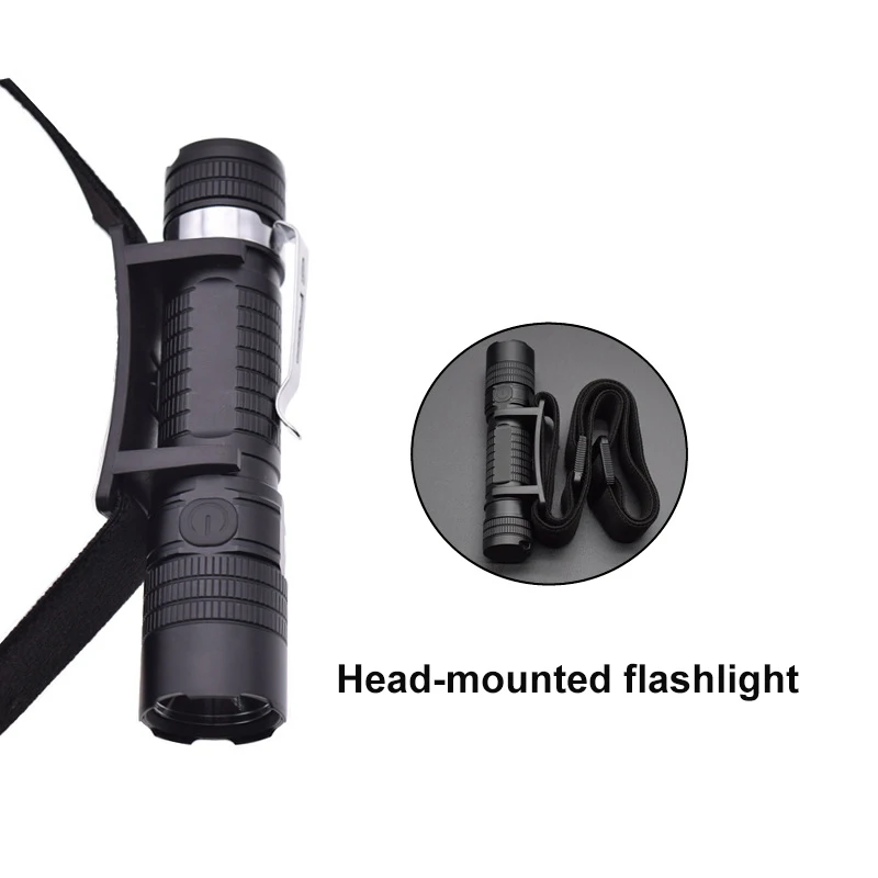 Rechargeable Head Mounted Lamp 1000Lm High Brightness LED Flashlight Headlamp IPX6 Waterproof