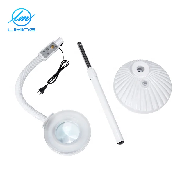 Светодиодный светильник с крышкой, выдвижной подъемный поворотный пол, татуировка бровей, увеличительное стекло