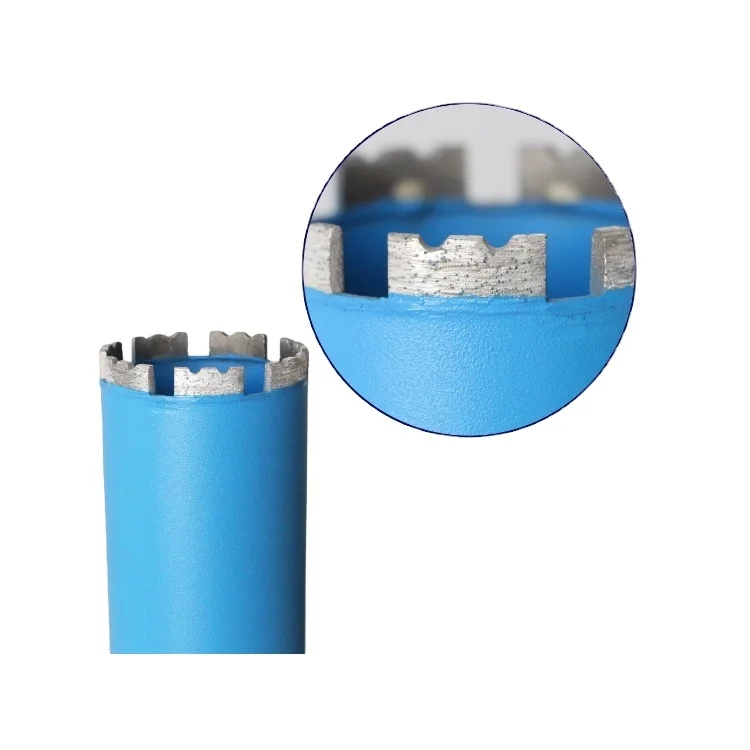 Top seller short reinforced concrete core bit drill steel bars wet drill short wet diamond core bit