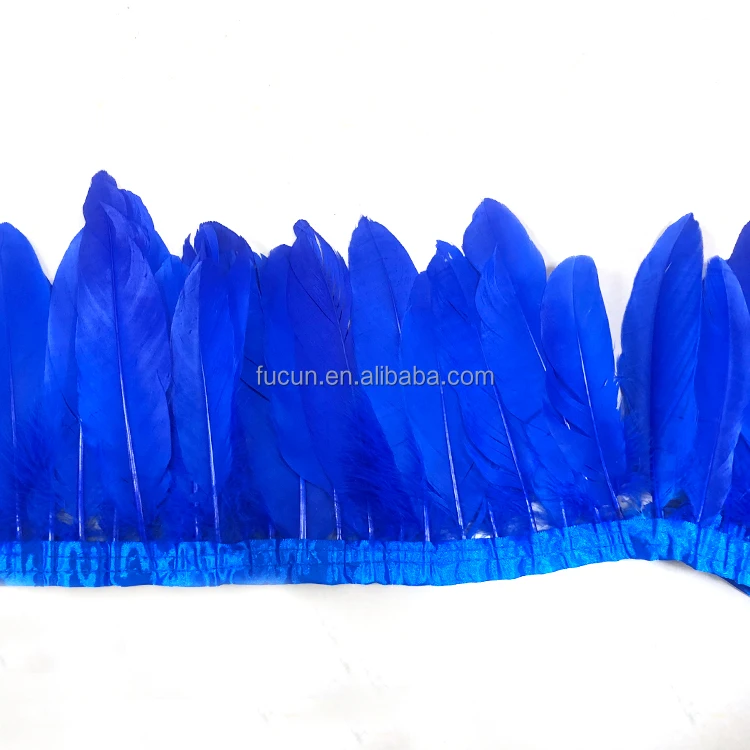 Most popular carnival feather craft accessories supply turkey quill for carnival costume sample based customized