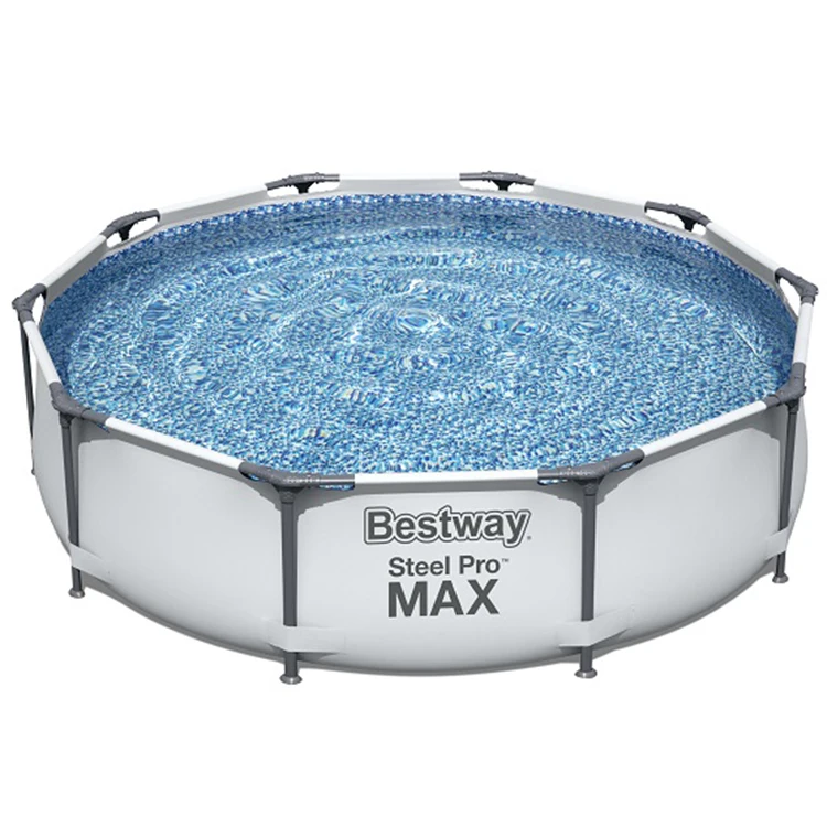 
Bestway 56406 Fashion Above Ground PVC Material Swim Pool,Steel Pro MAX Above Ground Pool 